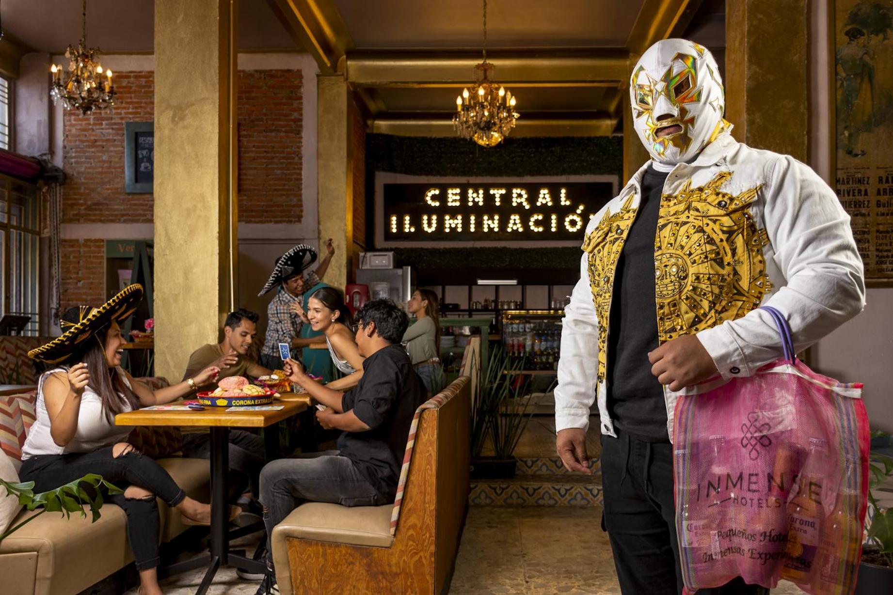 Mala Vecindad Centro Historico Hotel Kota Meksiko Bagian luar foto